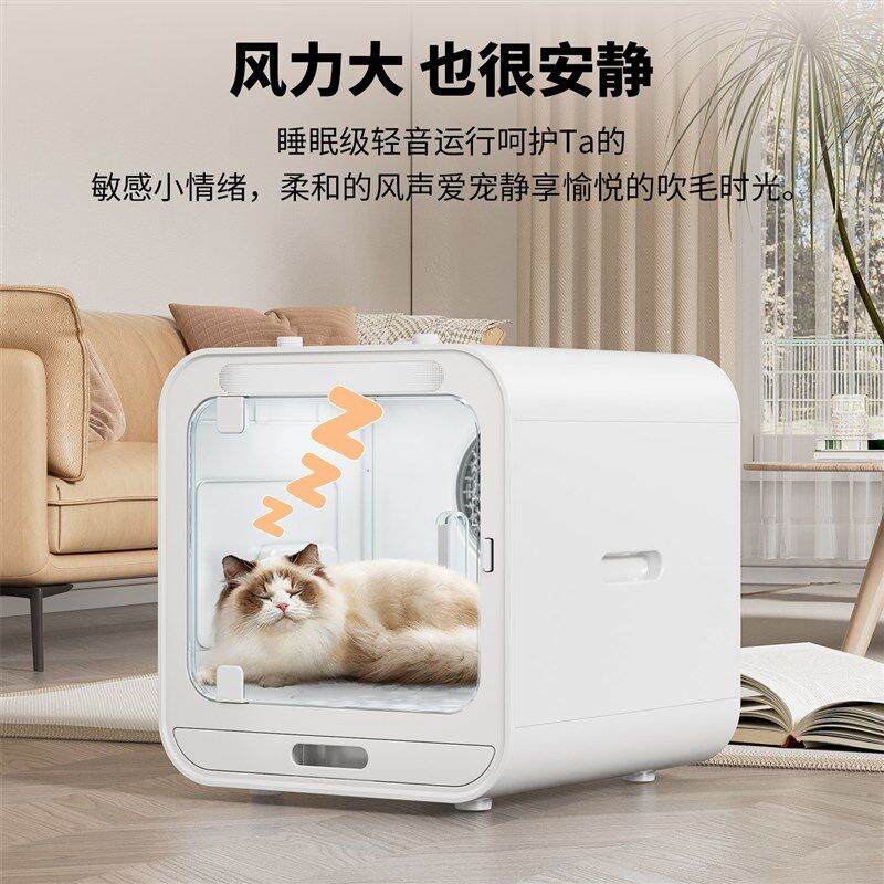 宠物烘干机烘干箱猫咪狗狗家用小型智能静音全自动洗澡吹水神器