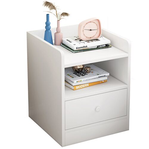 小户型床头柜迷你窄缝窄边小尺寸小型床边置物架简易收纳柜ZTW080