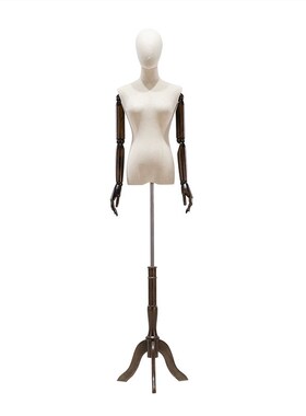 模特道具女半身服装店人台展示架带头女装橱窗假人模型全身模特架