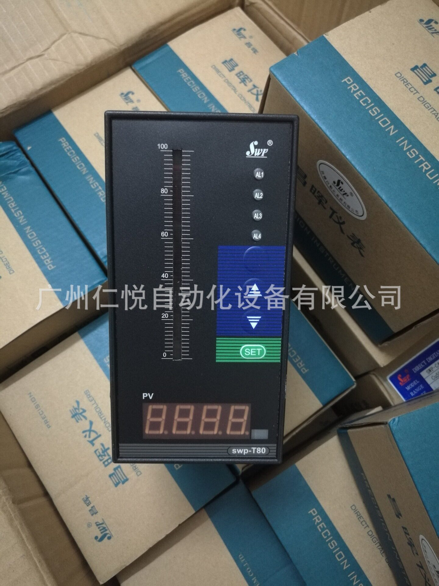 SWP-ST801-00-12-N香港昌晖单光柱控制器数显表液位水位显示仪表