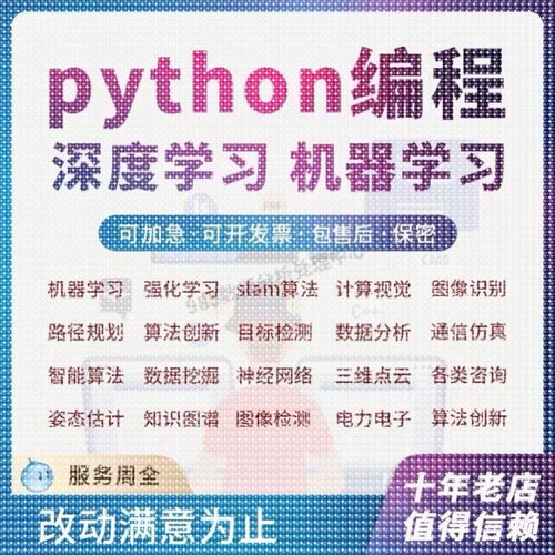 python代编机器深度学习算法创新opencv神经网络知识图谱图像分割