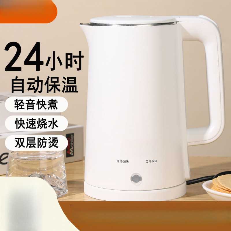 电热水壶快烧壶保温大容量热水壶不锈钢烧水壶家用自动断电包邮发