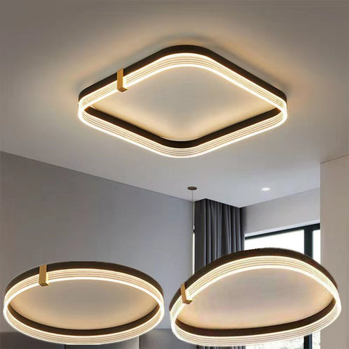 led卧室灯现代简约吸顶灯家用轻奢灯具创意客厅北欧餐厅灯极简灯