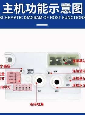 适配石头P10P10Pro自动上下水模块可墙排扫拖一体扫地机器人配件