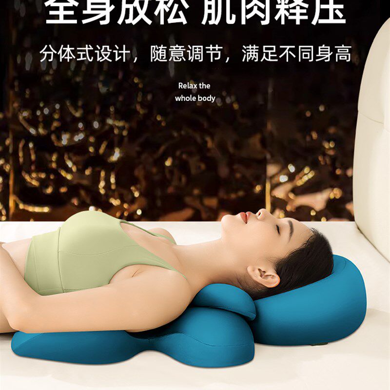 美容院趴枕美容床专用枕头推拿按摩床洞脸垫趴睡枕记忆棉床上趴枕