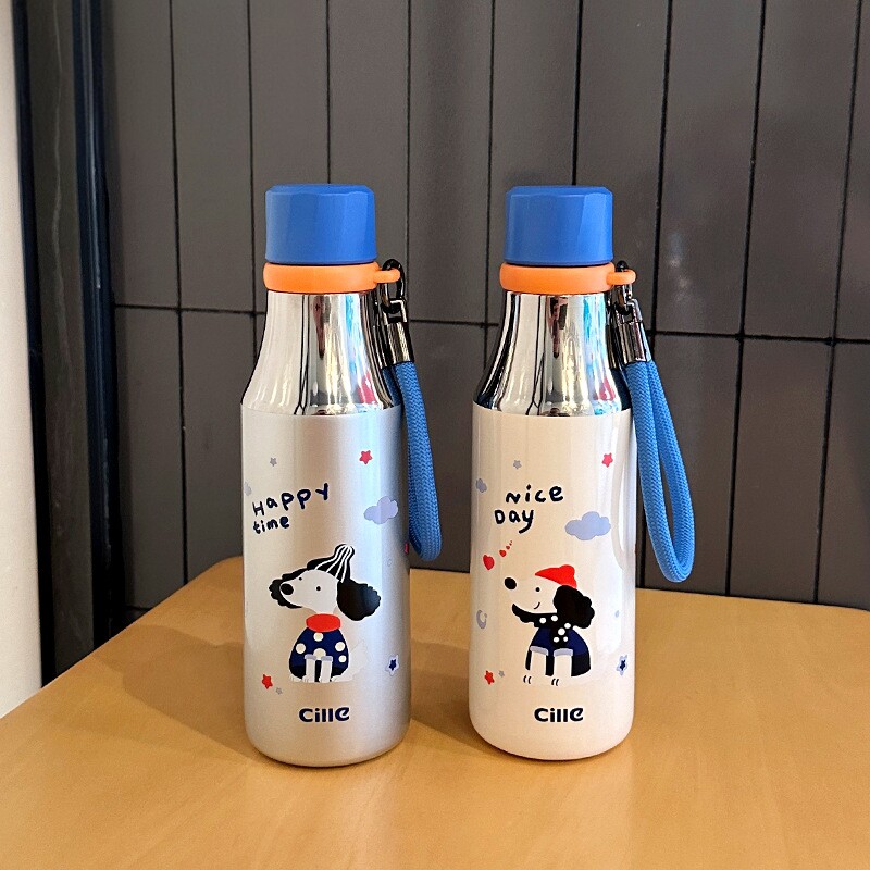 希乐儿童运动吸管保温杯｜不锈钢