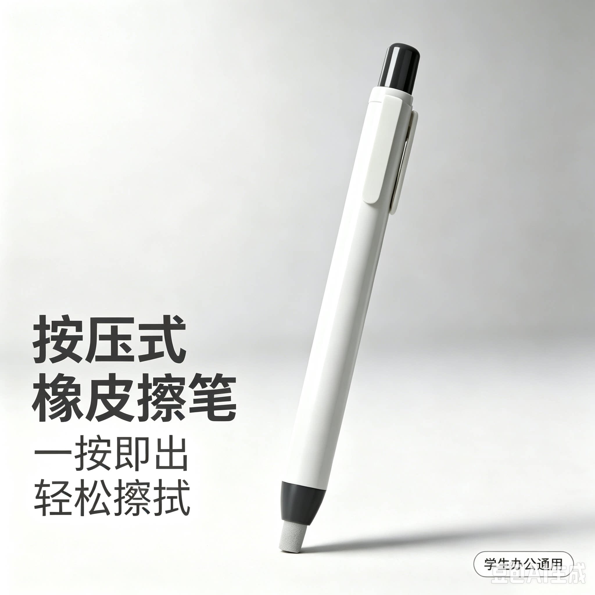 【老师推荐】按动磨砂橡皮笔多种字迹修改擦除学生橡皮擦笔jd2