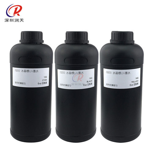 高粘水晶标UV墨水XP600TX800i1600i3200UV打印机专用油墨