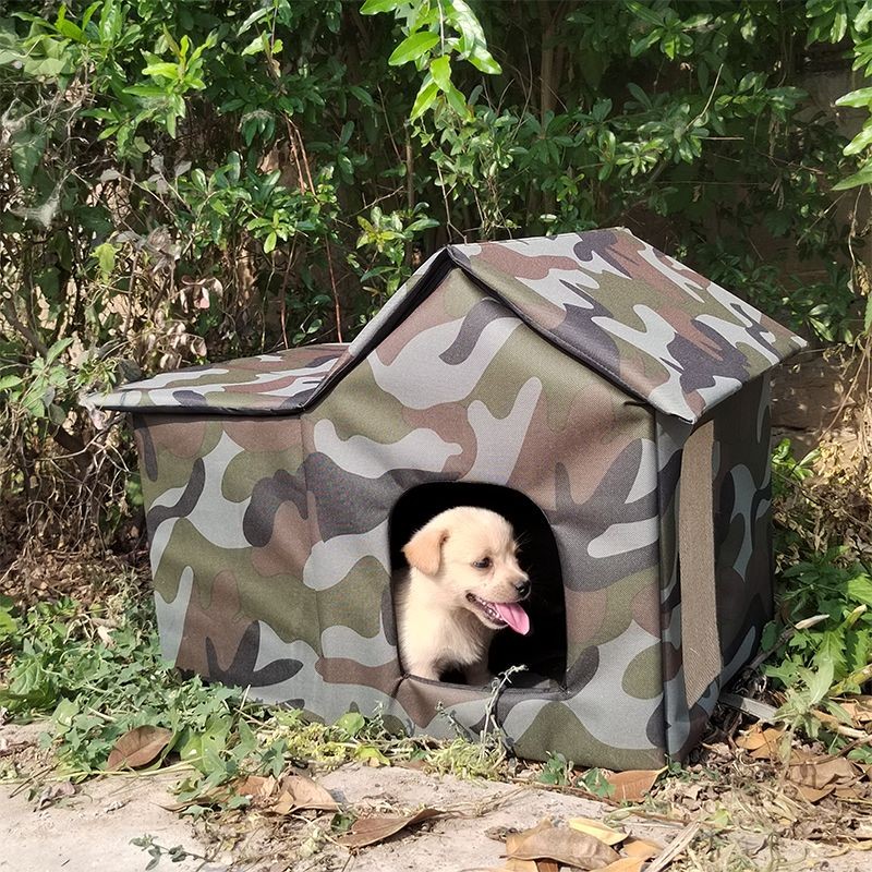 流浪猫窝户外防雨四季通用封闭式挡风猫咪户外防水窝小狗房子室外