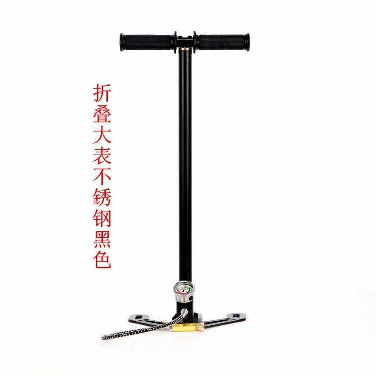 高压打气筒30mpa 40mpa 手动