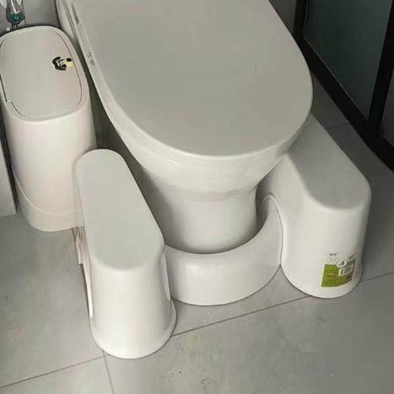 马桶凳脚凳厕所蹲坑神器塑料加厚脚踩凳子儿童卫生间增高垫脚成人