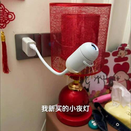星空投影灯智能触摸小夜灯可切换灯光卧室睡眠护眼满天星氛围灯