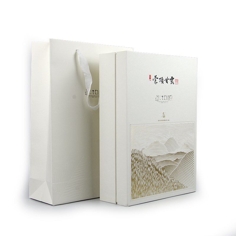 几叶茶礼 蒙顶甘露蒙顶黄芽可定制 豪华商务茶叶礼品120克小泡袋