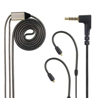 适用森海塞尔ie200 IE300 IE600 IE900 akg N5005耳机升级线 带麦