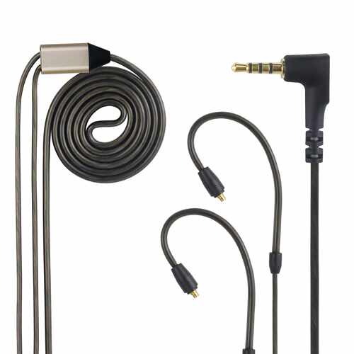 适用森海塞尔ie200 IE300 IE600 IE900 akg N5005耳机升级线 带麦