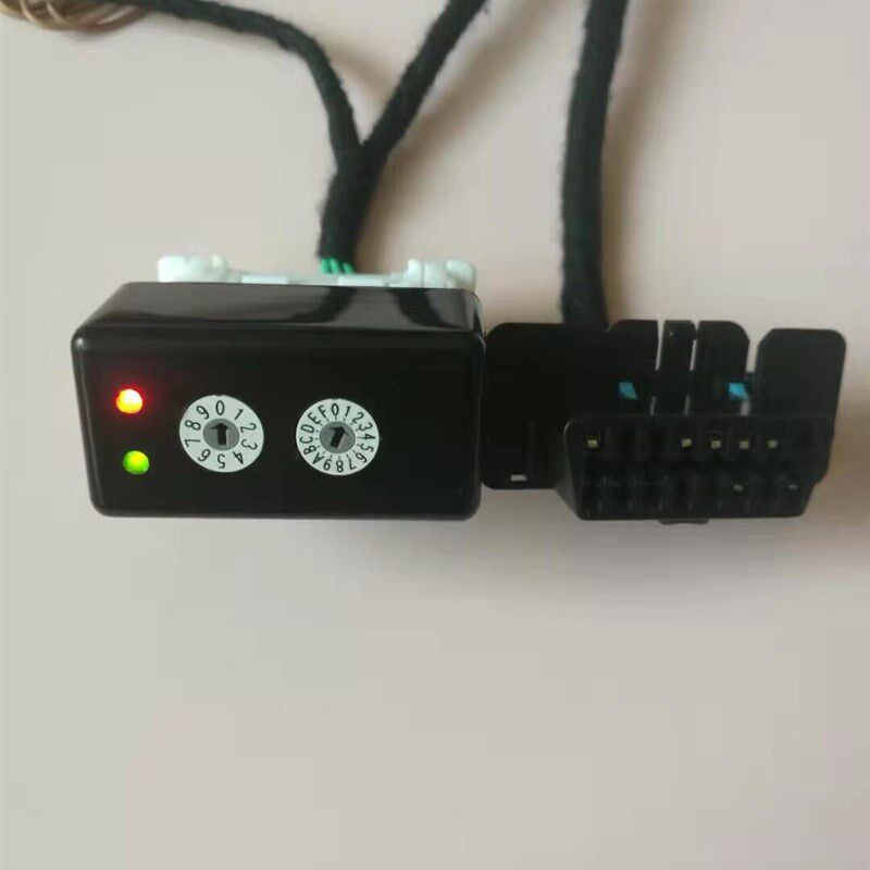 科鲁兹英朗君威君越改温控风扇不破线OBD插口解决水温高通病缺陷