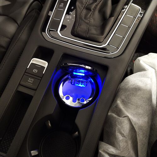 21款大众迈腾B8新帕萨特速腾CC改装专用途观L辉昂途昂X车载烟灰缸