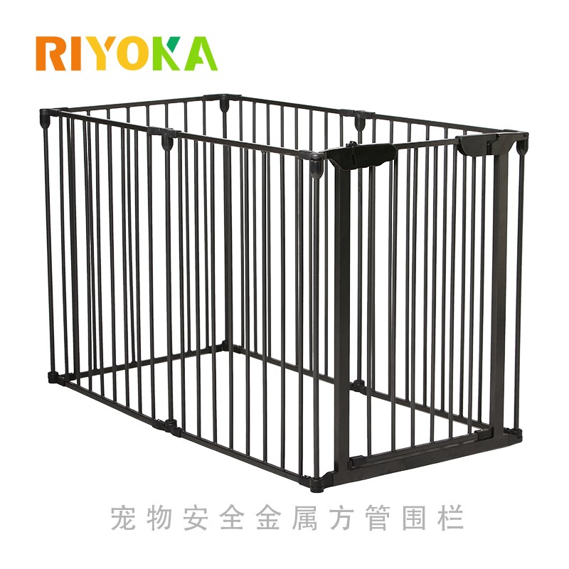 瑞友家宠物围栏猫狗家用方管铁围栏室内外栅栏安全锁防护栏