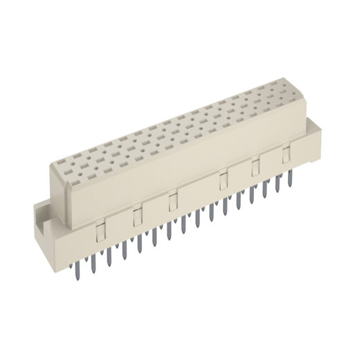 德国ERNI354341PCB连接器5.08mm垂直母型48pin数据传输率1Gbit/s