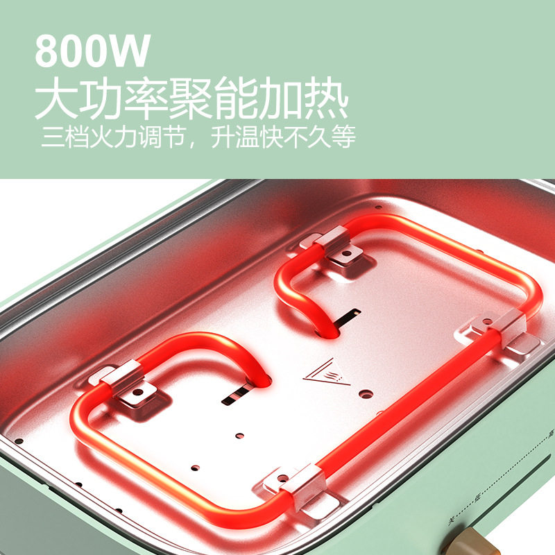 110v电烤盘家用无烟烤肉盘烧烤烤肉机煎肉电烤炉多功能不粘烤肉锅