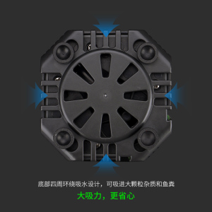 鱼缸底吸泵潜水泵超静音防干烧玩家宝贝过滤泵抽水泵循环吸便水泵