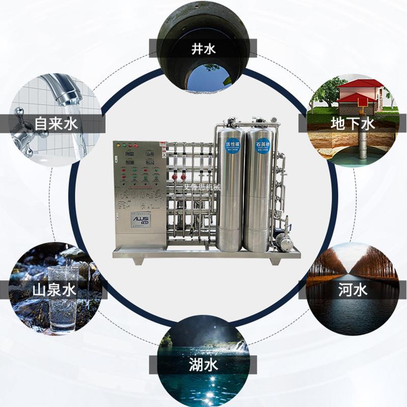 工业用净水0.T-1711T不5锈钢二商级反渗透水机安全性强理透处水机