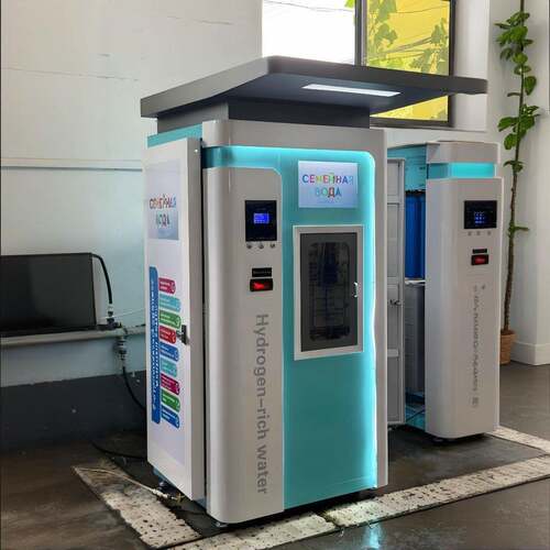 跨门境富氢自686动售净水机社区扫店直饮水小区自助码刷卡商用水