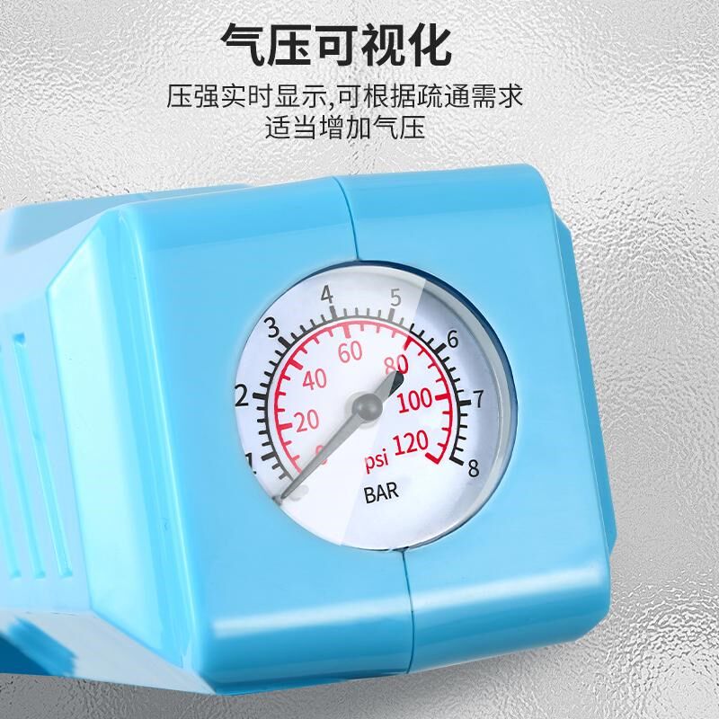 电动一炮通皮搋子下水道堵塞专用工具管道地漏疏通神器