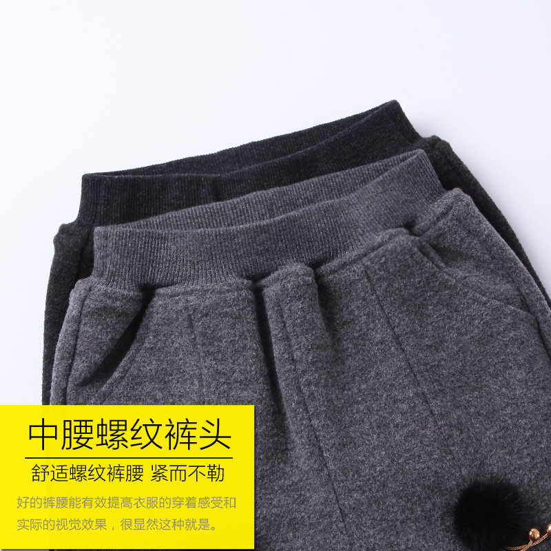 女宝宝打底裤冬装加绒加厚三岁女童秋冬款裙裤儿童假两件小童裤子