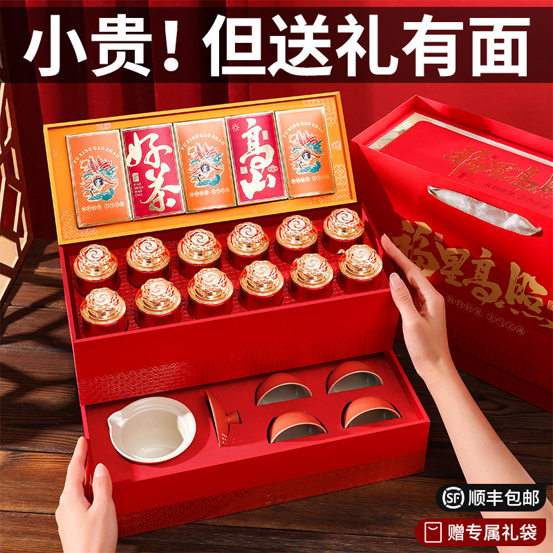 2024龙年新年礼物送爸爸妈妈生日给父母长辈实用的春节礼盒过年小