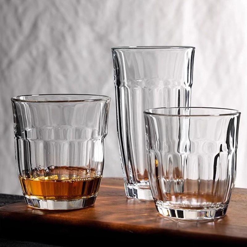 U Mi LIVING古典 酒具玻璃烈酒杯耐高温果汁泡茶杯拉花咖啡杯