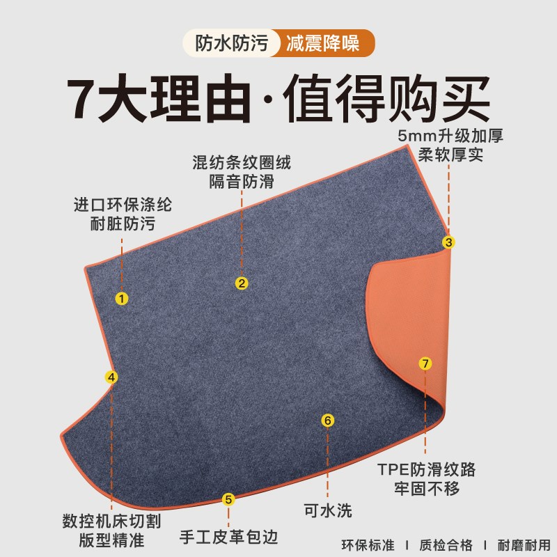 东风标致301 308 206 207 307 3008后备箱垫尾箱垫专用改装件配件