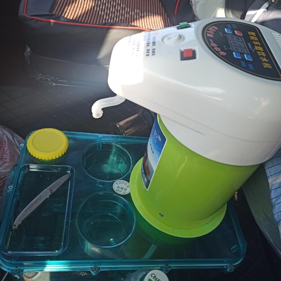货车车载饮水机24v烧水壶圆柱形智能热水器加热保温烧水器烧水壶