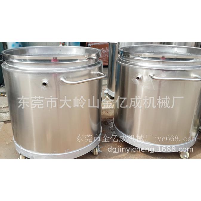 定做304拉双层夹冷不锈钢桶 可加套热却移动不金亿成锈钢缸