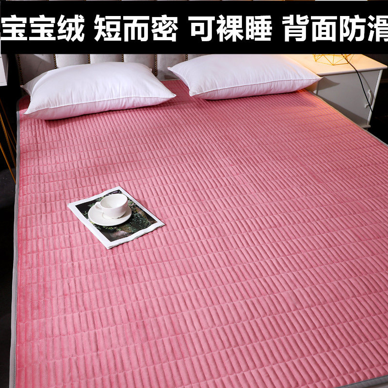 加厚加绒冬季宝宝绒床单件铺床毛毯床垫珊瑚绒床毯法兰绒毯子保暖