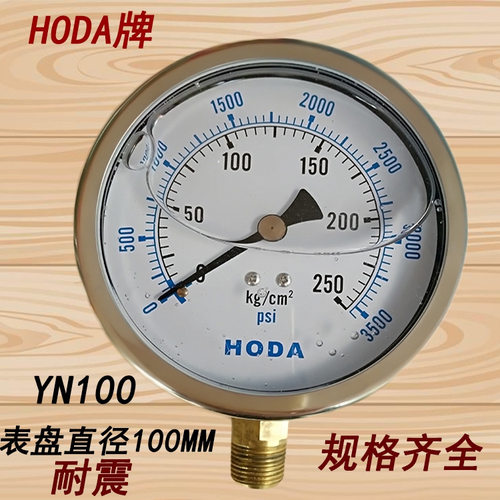 HODA径向耐震油压表YN100