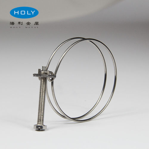 INCONEL718钢丝喉箍N07718英科耐尔Alloy718卡箍抱箍2.4668
