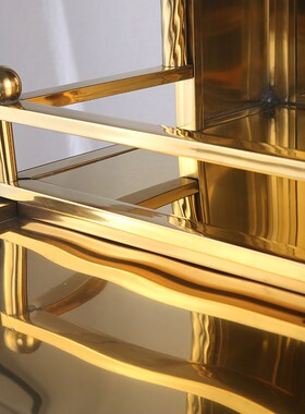 不锈钢挂墙龛光普照金玉满堂金色抽板家用供奉台