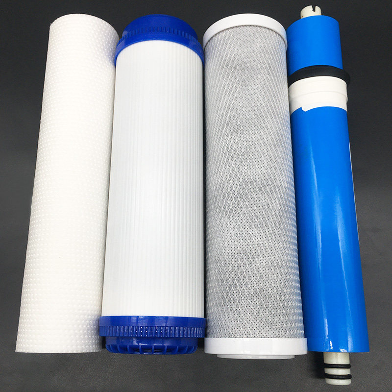 家用五级净水器通用滤芯前四级套装10寸颗粒碳纯水机配件过滤器芯