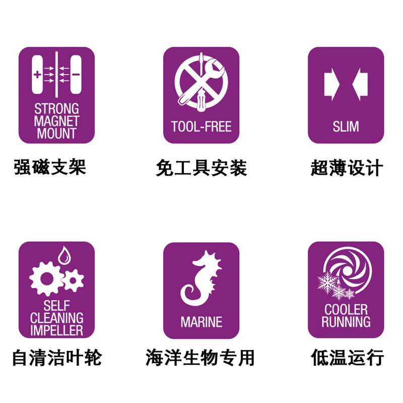 SICCE西杰蛋分背滤蛋分小型鱼缸海水蛋白质过滤器防爆冲静音蛋分