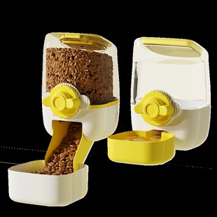 自动喂食器狗狗喝水喂水不湿嘴宠物笼子悬挂兔子 猫咪饮水机挂式