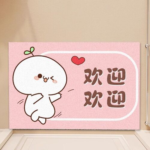 一二布布玄关入口进门防滑耐磨脚垫入户门除尘丝圈地垫可裁剪门垫