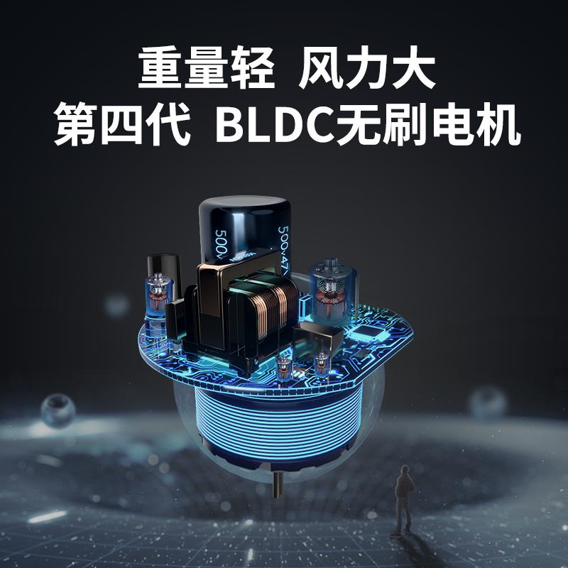 艾信K8吹风机无刷负离子发廊发型师专用电吹风机2400W大功率风筒