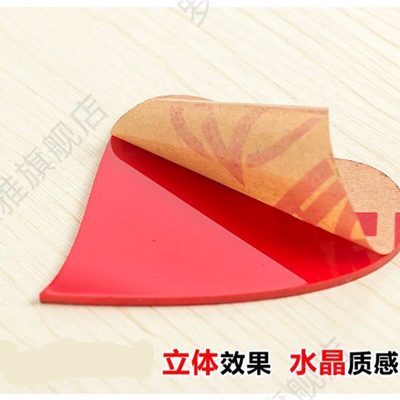 仙鹤水晶亚克力3d立体墙贴画创意餐客厅沙发电视背景墙家居装饰品