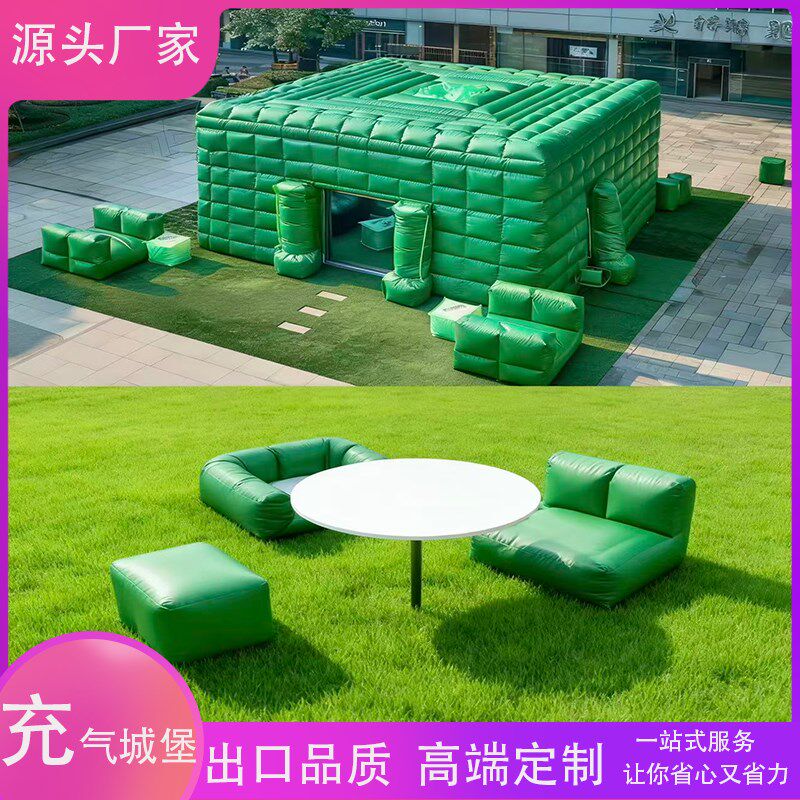 大型充气机库帐篷户外应急救援防雨帐篷工程施工帐篷活动展览帐篷