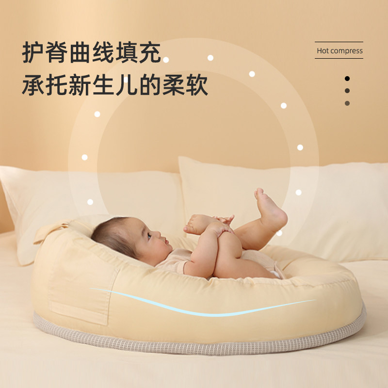 哺乳斜坡枕防吐奶婴儿躺喂枕宝宝防呛奶斜坡垫新生儿哺乳枕头