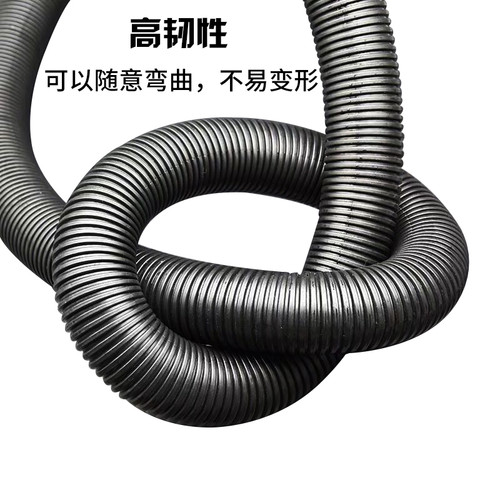 PE波纹管电线软管PVC阻燃黑色塑料电工穿线套管电缆强弱电保护管