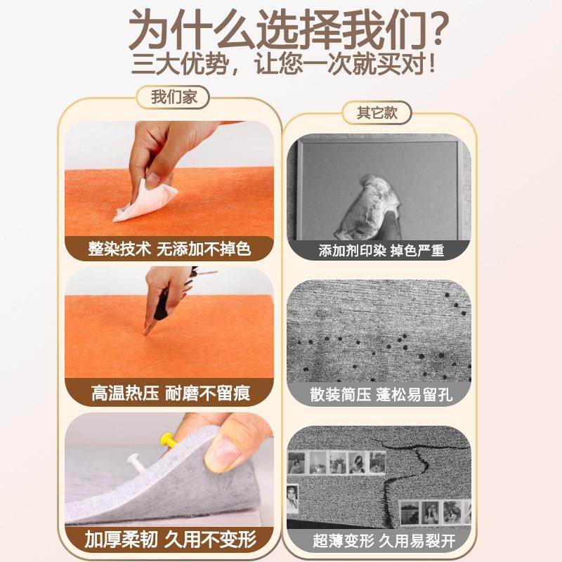 毛毡地图照片墙旅行足记打卡中国玄关墙面装饰展示壁贴软木板