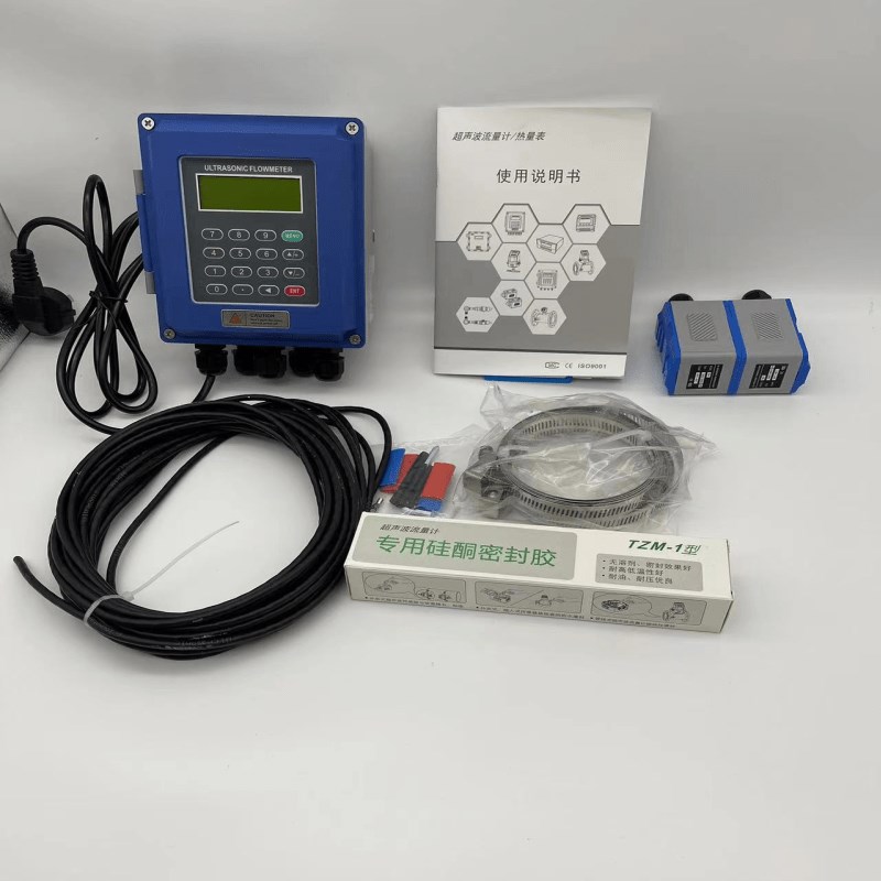 TUF-2000B壁挂式超声波流量计 外夹式超声波热量表 固定式超声波