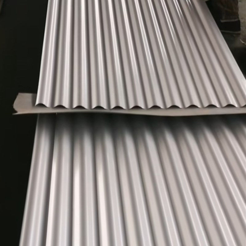 彩色镀锌波浪板彩钢瓦波纹瓦墙面装饰门头招牌屋顶盖瓦